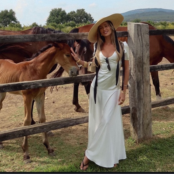 Miss Rosier cyrielle ribbon dress - Picture 14 of 16